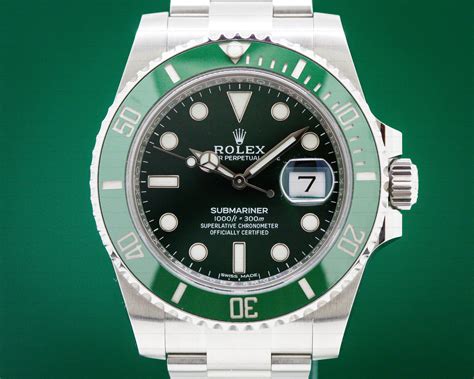 rolex sub green ceramic